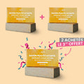 2 Savons Achetés = 1 Offert