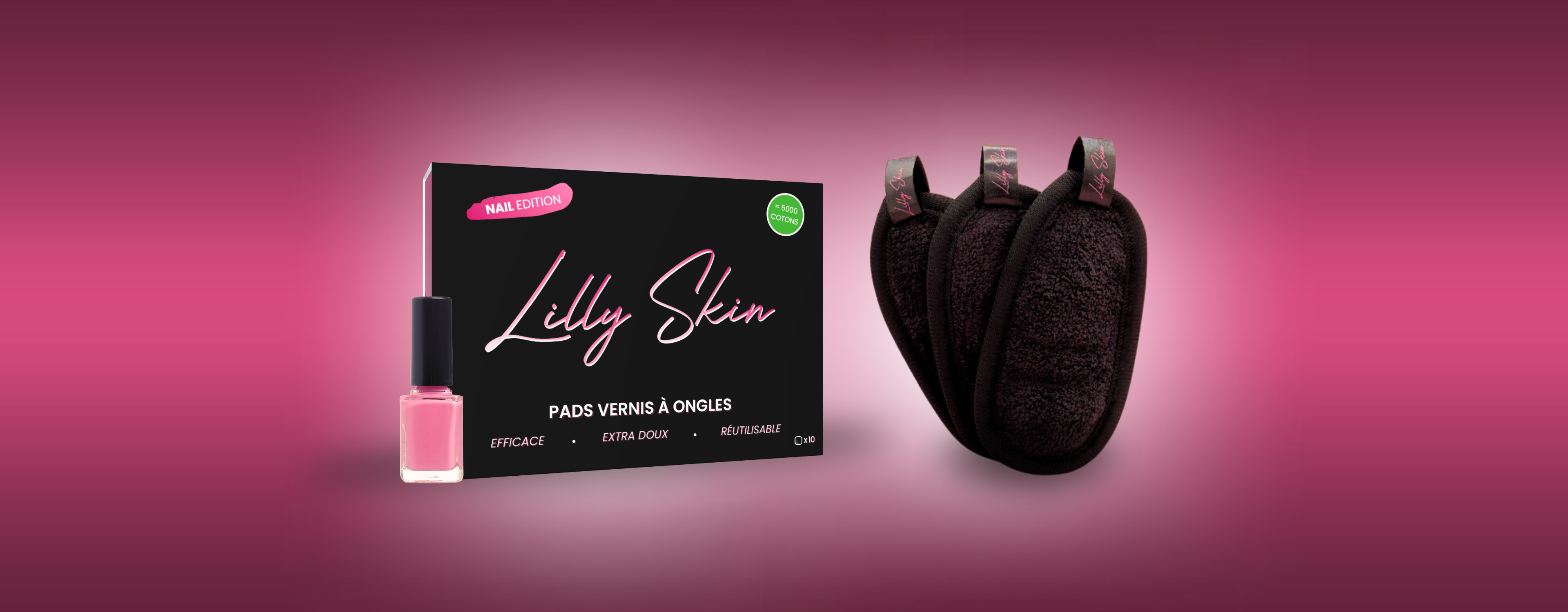 Pads Ongles &amp; Pads Bébé