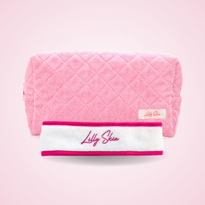 Grande trousse de toilette imperméable + Bandeau