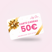 Carte-cadeau 50 €