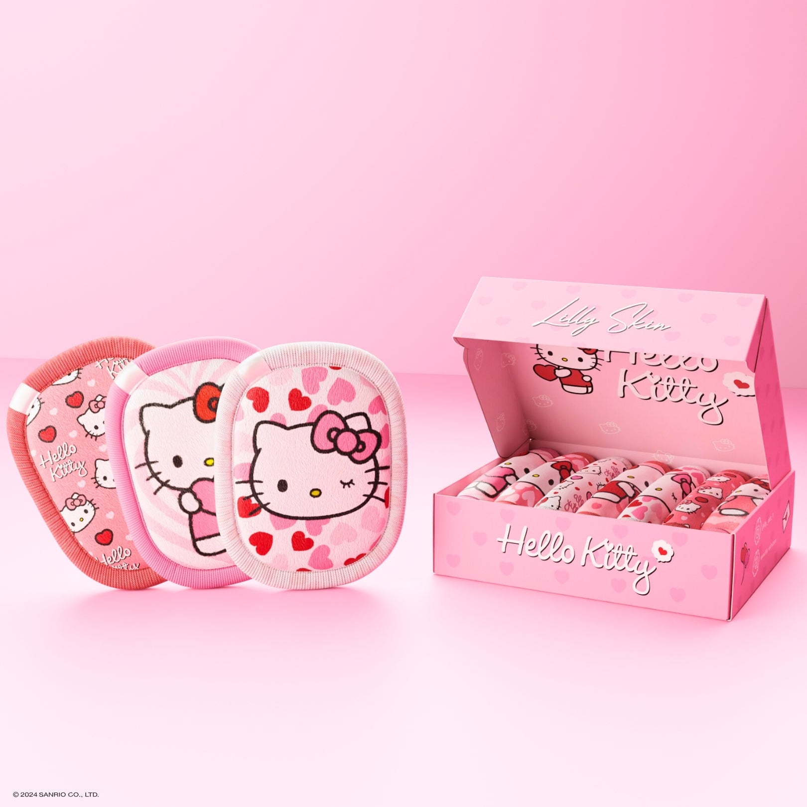 1 boîte de cotons Hello Kitty