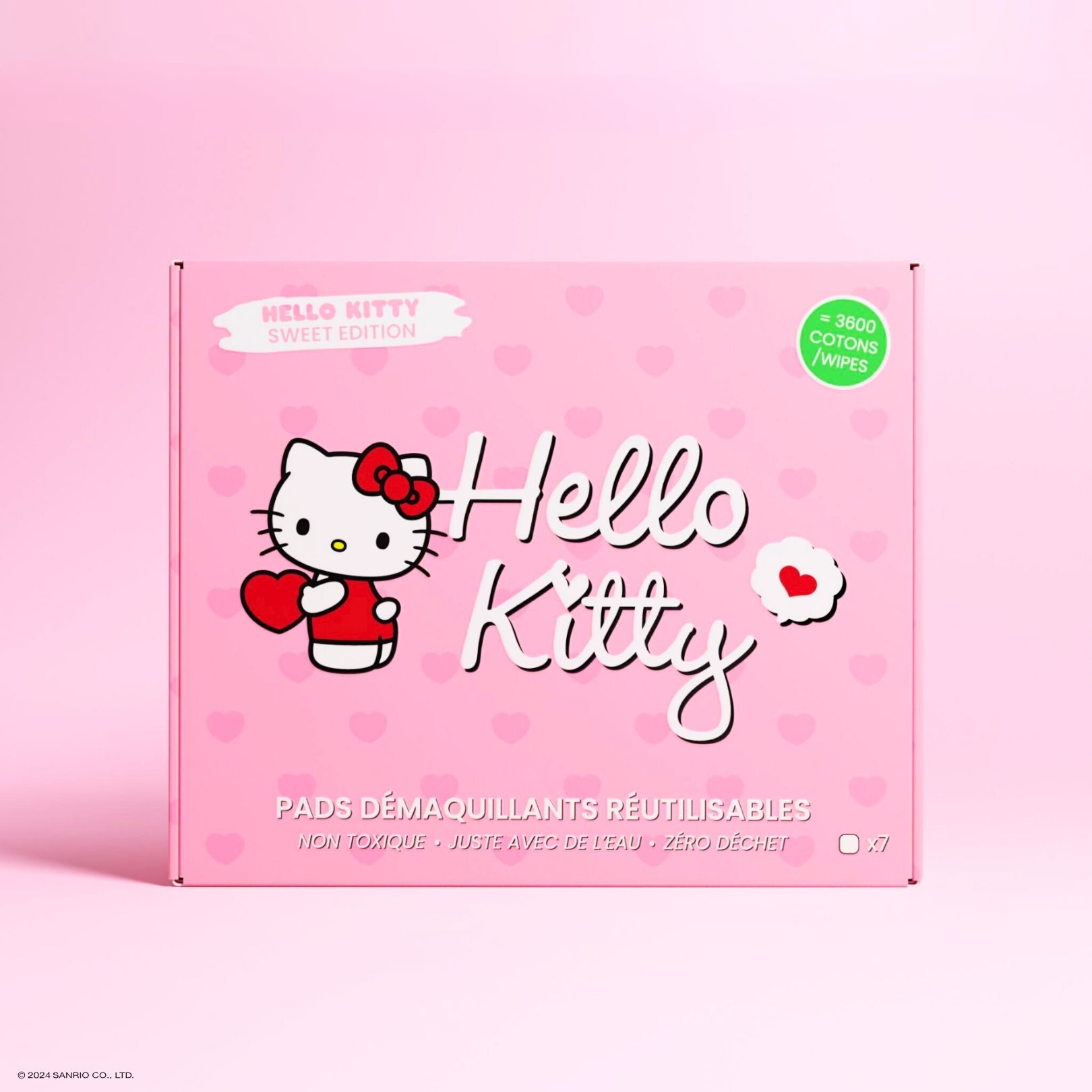 1 boîte de cotons Hello Kitty