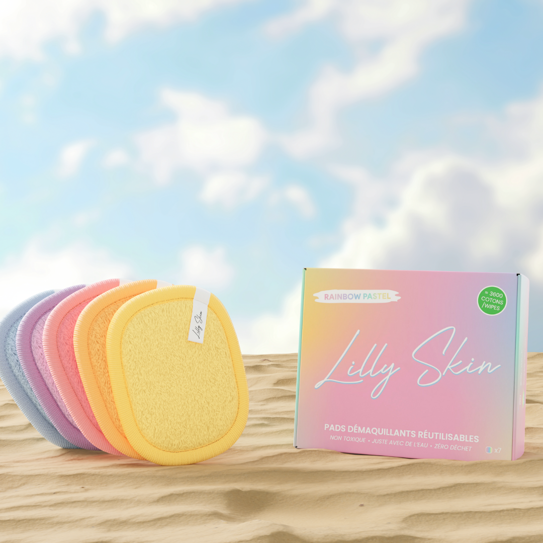 1 Boite de Pads Rainbow Pastel