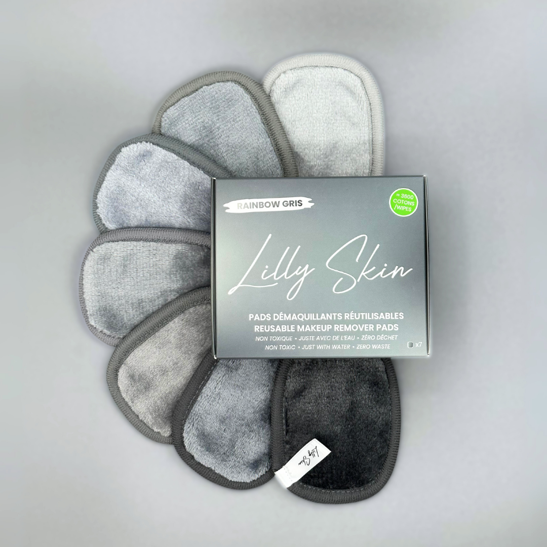 1 Boîte de pads Rainbow gris