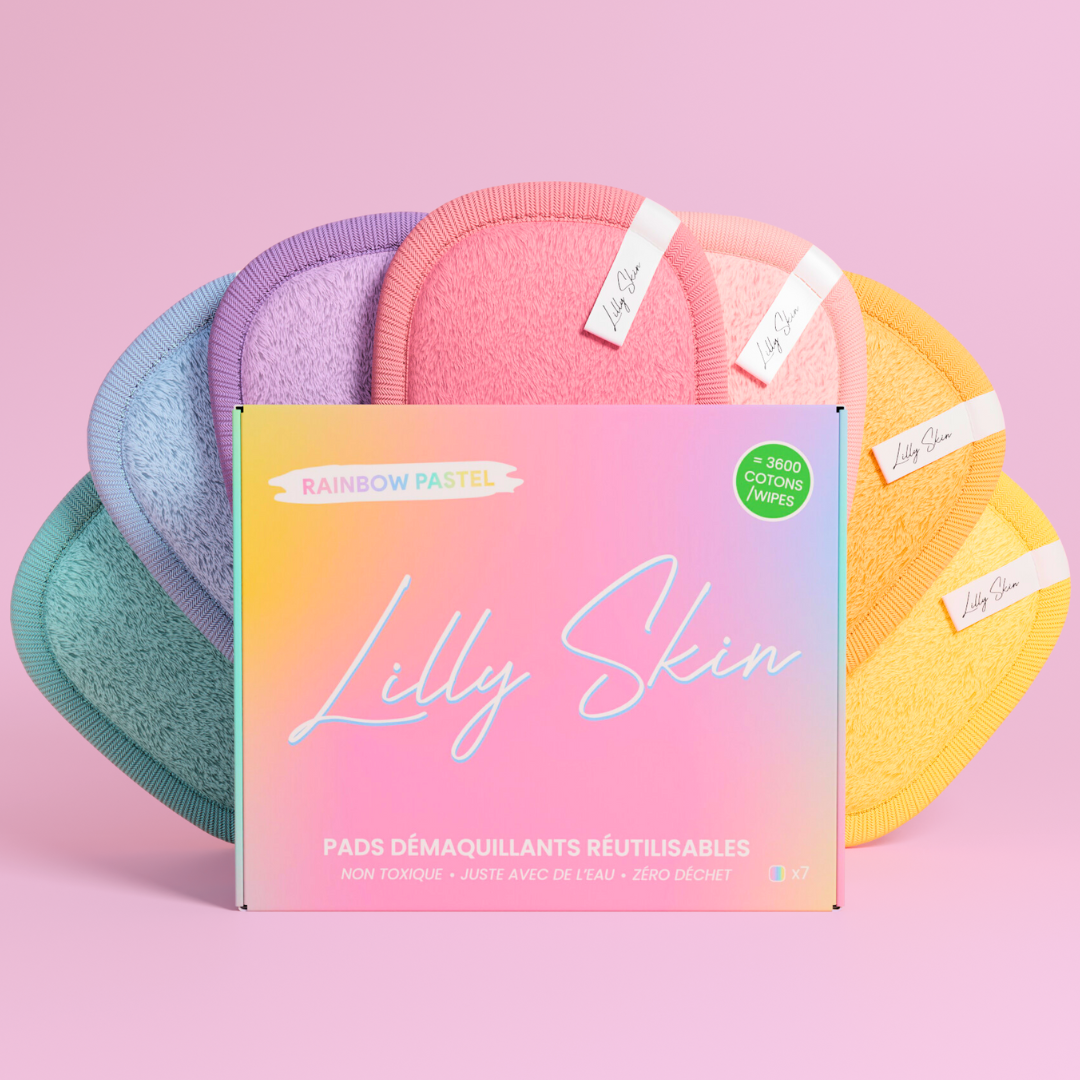 1 Boite de Pads Rainbow Pastel