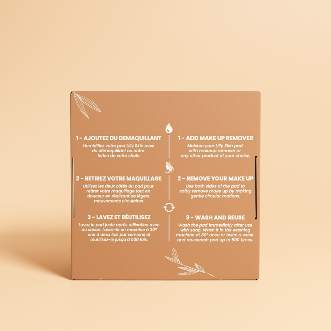Disques démaquillants - Édition bambou