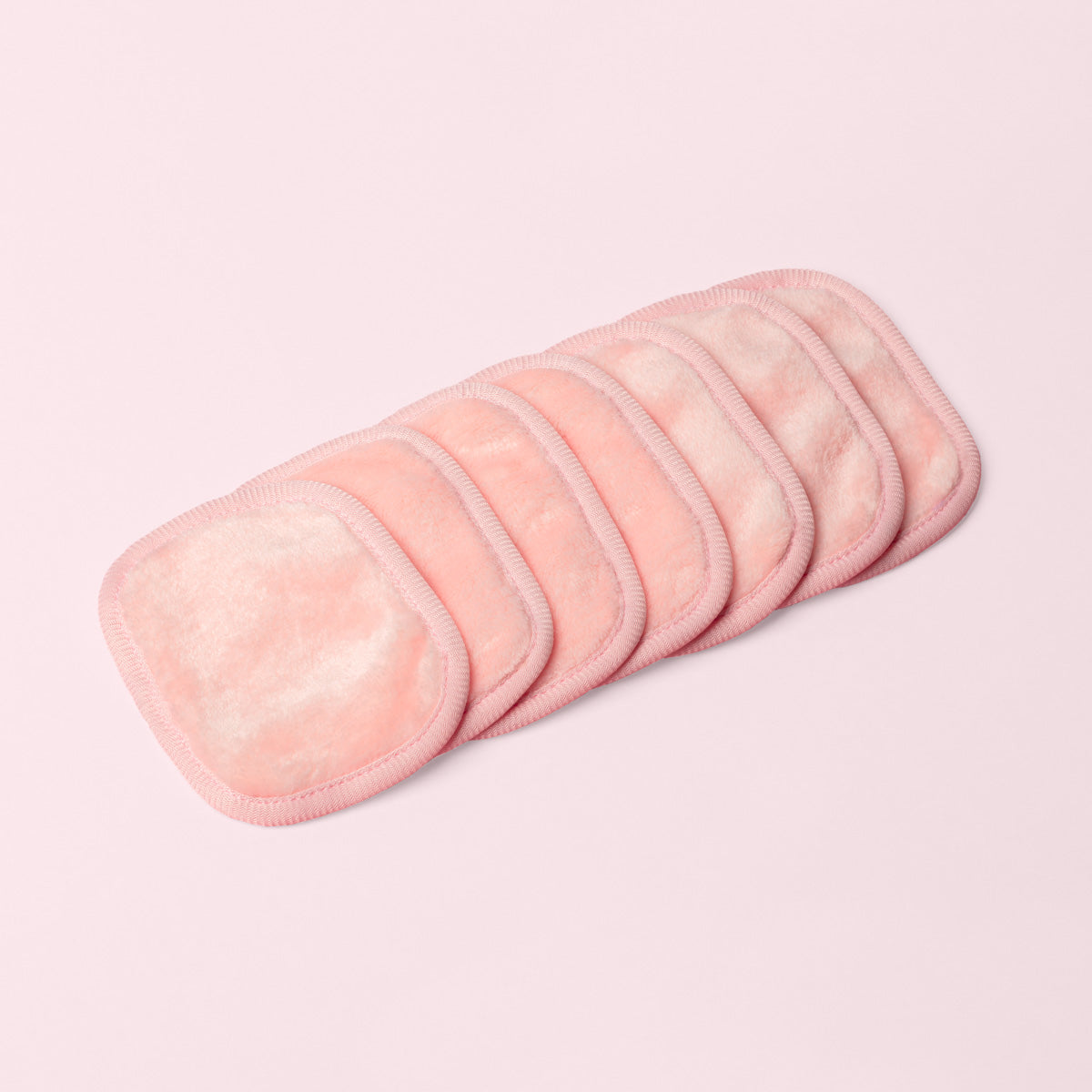 1 Boîte de pads rose poudré