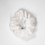 Chouchou 100 % soie - Blanc