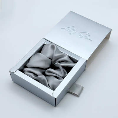 Box Soie Luxueux - avec Taie d'oreiller en Soie - Bonnet en soie et Ch –  Kaysol Couture