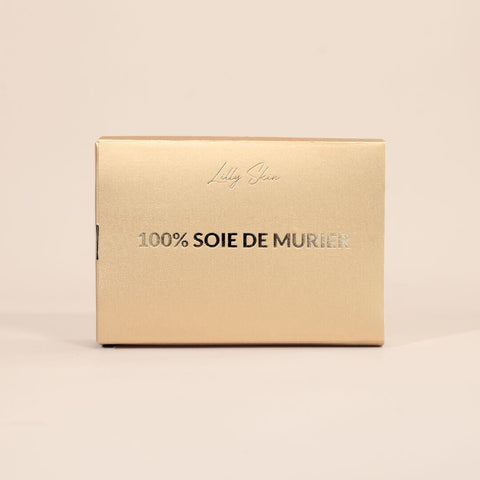 Taie Oreiller 100% Soie - Champagne – Lilly Skin