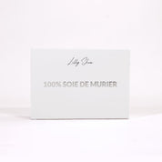 Taie d'oreiller 100 % soie - Blanc