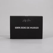 Taie d'oreiller 100 % soie - Noir