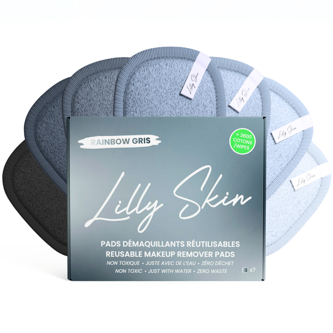 1 Boîte de pads Rainbow gris