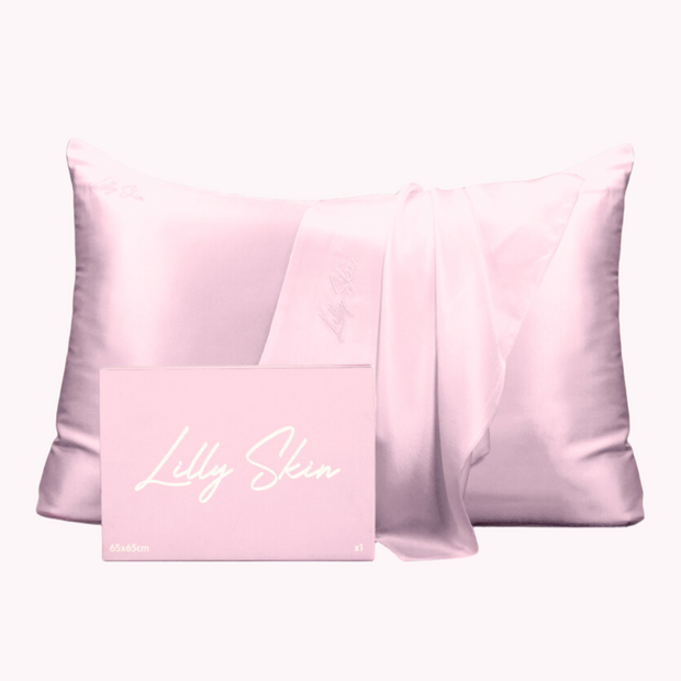 Taie Oreiller 100% Soie - Rose Blush