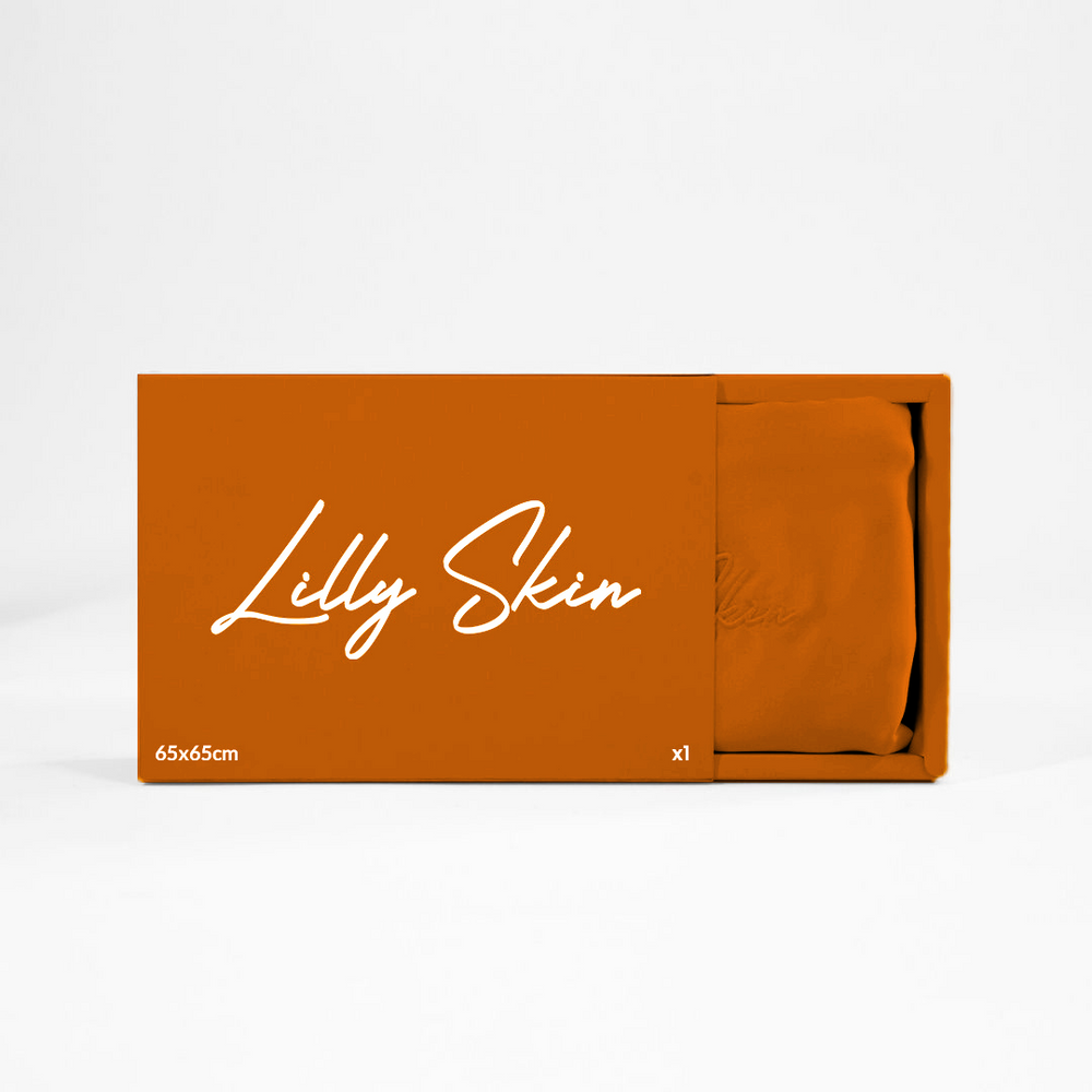 100% Silk Pillowcase - Terracotta