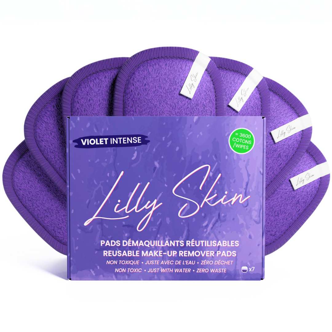 1 Boîte de Pads Violet Intense