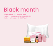 Taie Oreiller 100% Soie - Noir