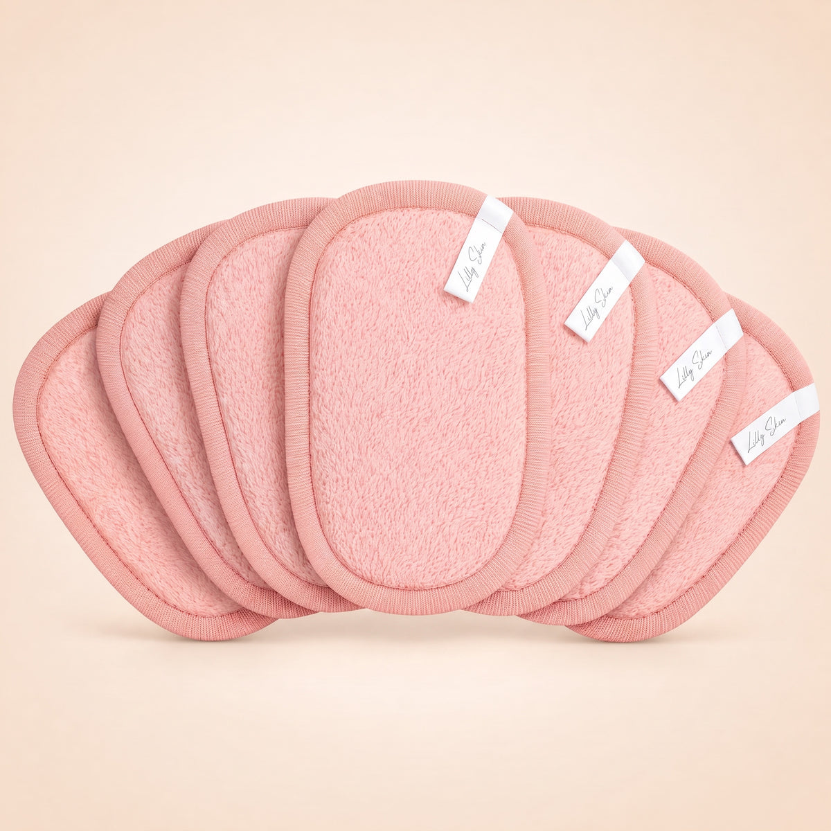 1 Boite de Pads Rose Poudré